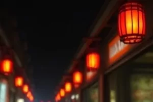 《第七次日落》小镇屋顶上两人并肩看夕阳的镜头